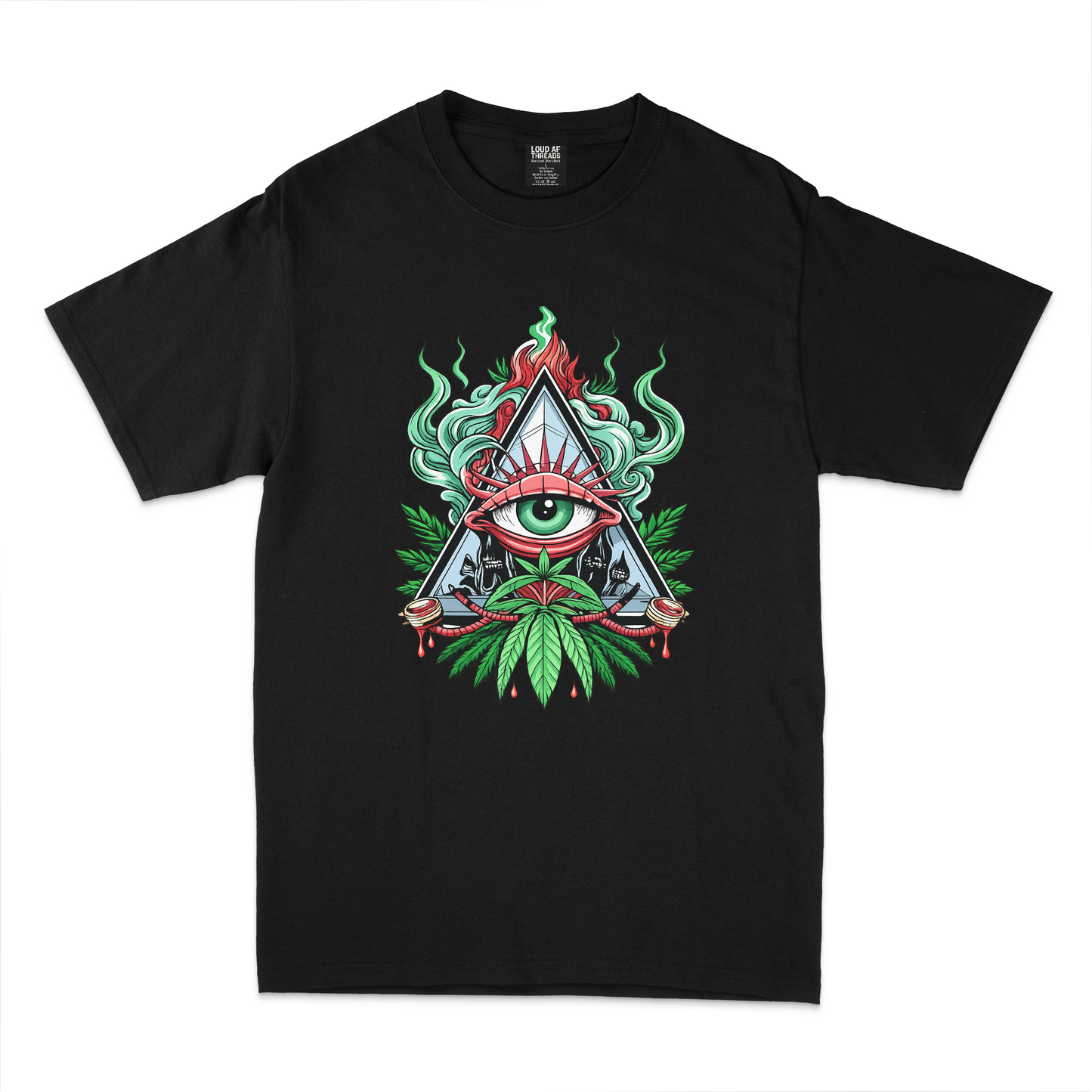 Loud AF Threads - Eyes Wide Lit Tee