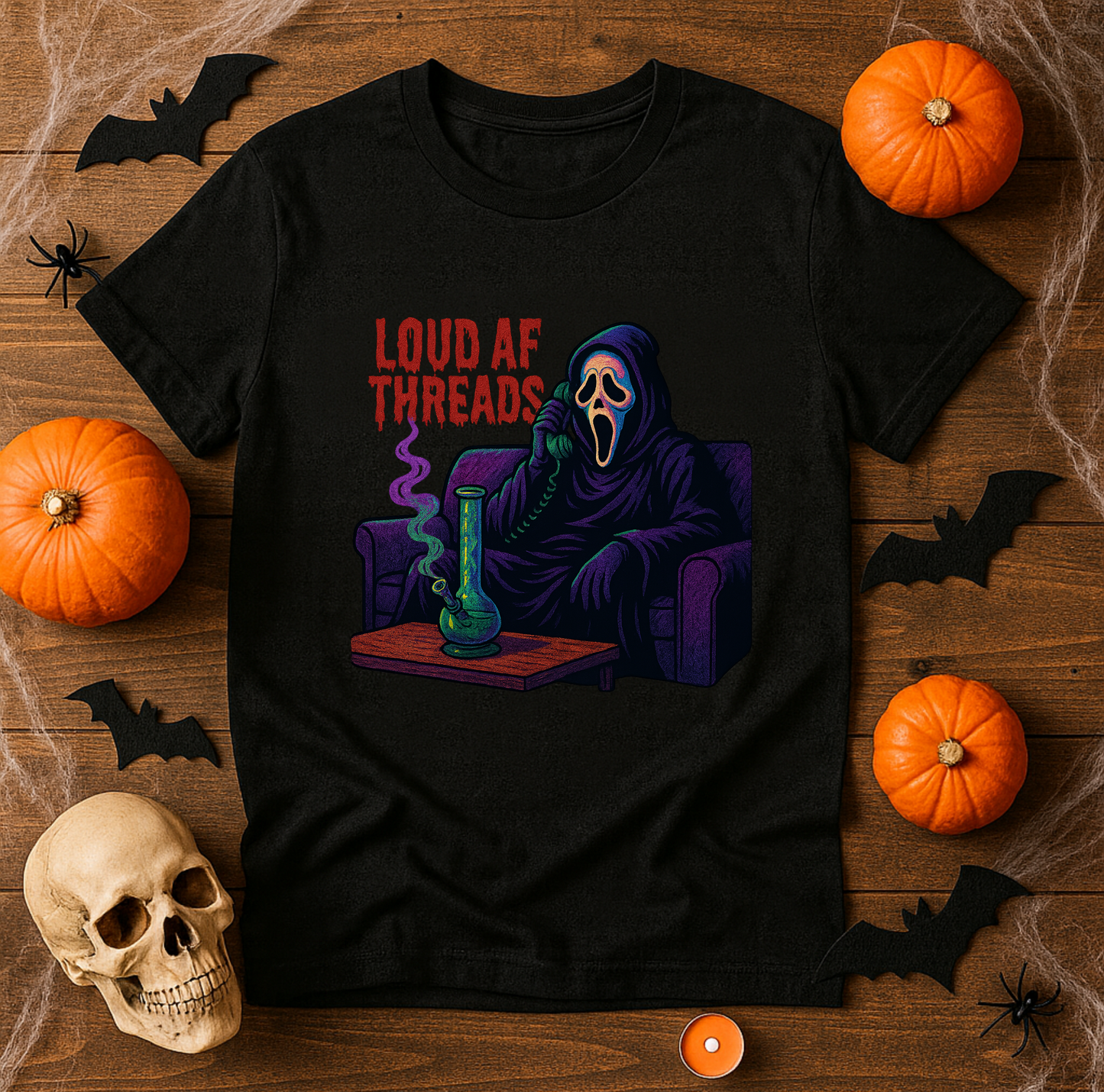 Loud AF Threads - Puff Scream Pass Tee (packaged in a collectible resealable bag)