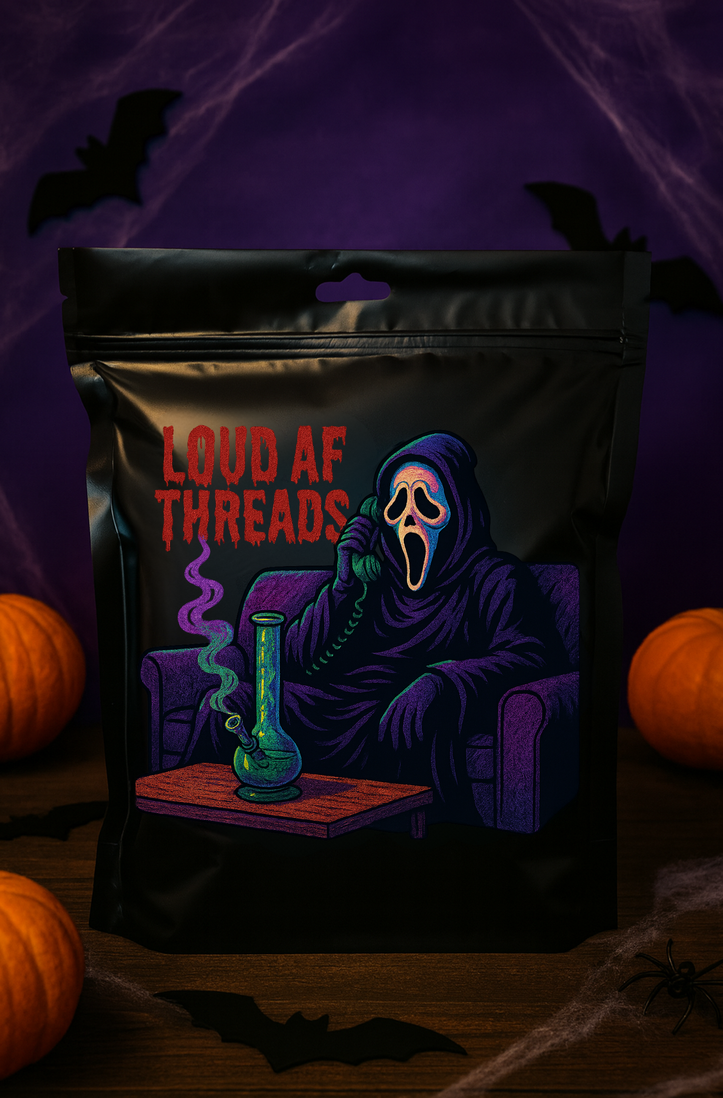 Loud AF Threads - Puff Scream Pass Tee (packaged in a collectible resealable bag)