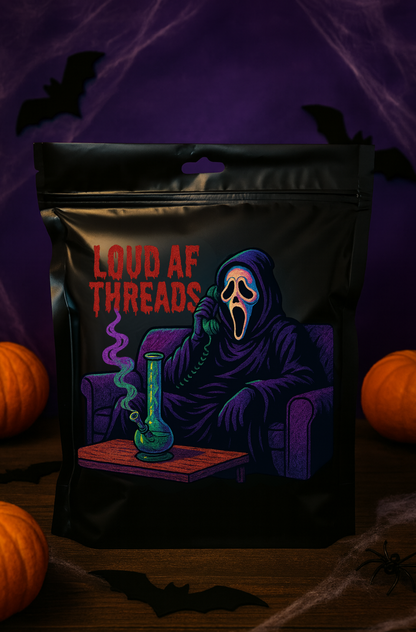 Loud AF Threads - Puff Scream Pass Tee (packaged in a collectible resealable bag)