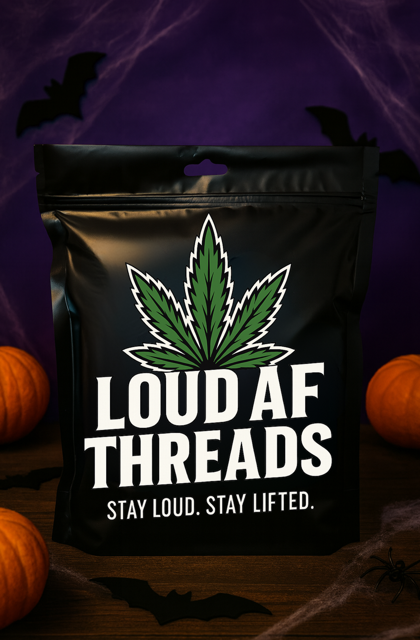 Loud AF Threads - Puff Scream Pass Tee (packaged in a collectible resealable bag)