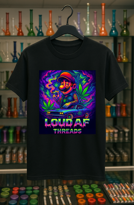 Loud AF Threads - One Up In Smoke Tee