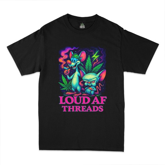 Loud AF Threads - Weed Have to Take Over the World Tee