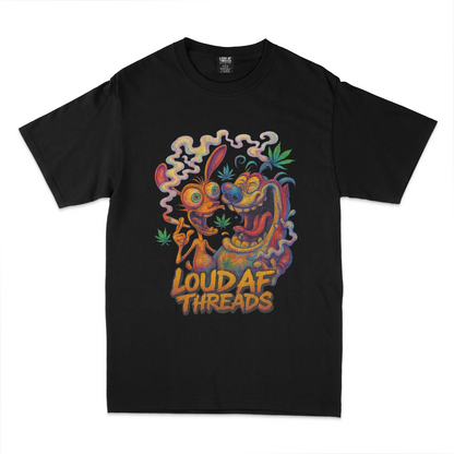 Loud AF Threads - Happy Happy Toke Toke Tee